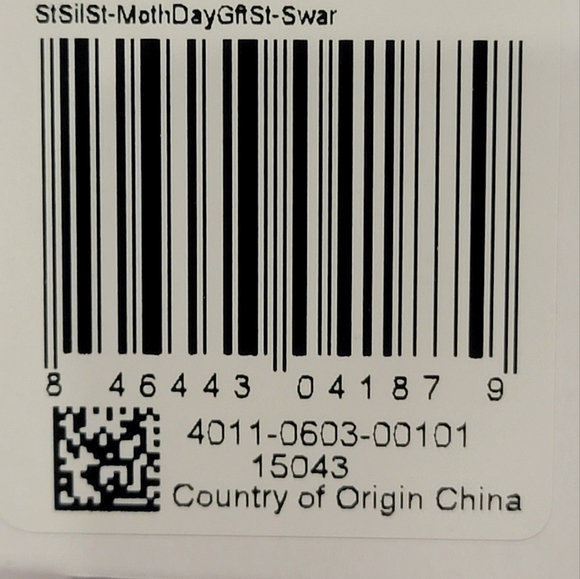 BNIB Genuine Chamila Swarovski Sterling Silver Mothers Day Charm Set - 7.5" - Picture 2 of 10